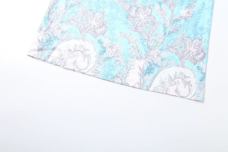 Navela | Floral Print U-Neck Backless Cami Maxi Dress
