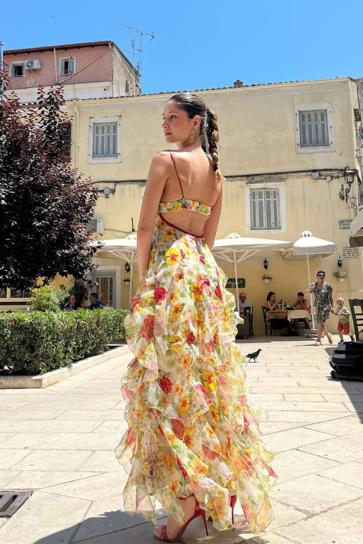 Navela | Ruffle Maxi Dress