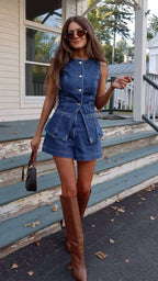 Navela | Denim Set