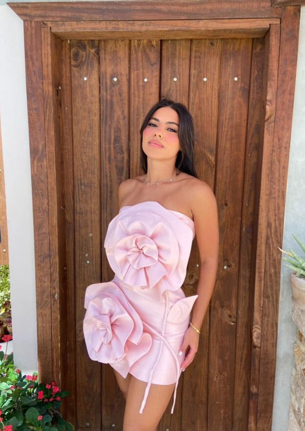 Navela | Flower Mini Dress
