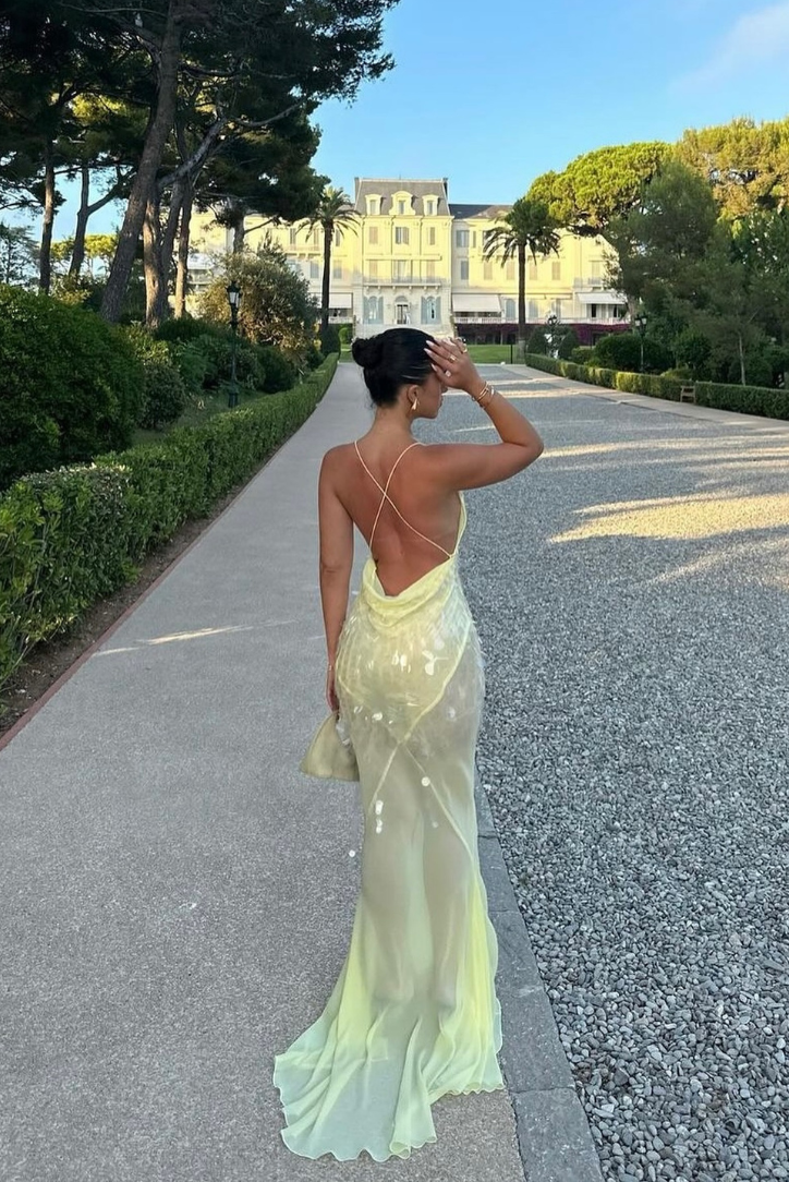 Navela | V-Neck Sleeveless Maxi Dress