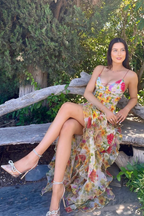 Navela | Ruffle Maxi Dress