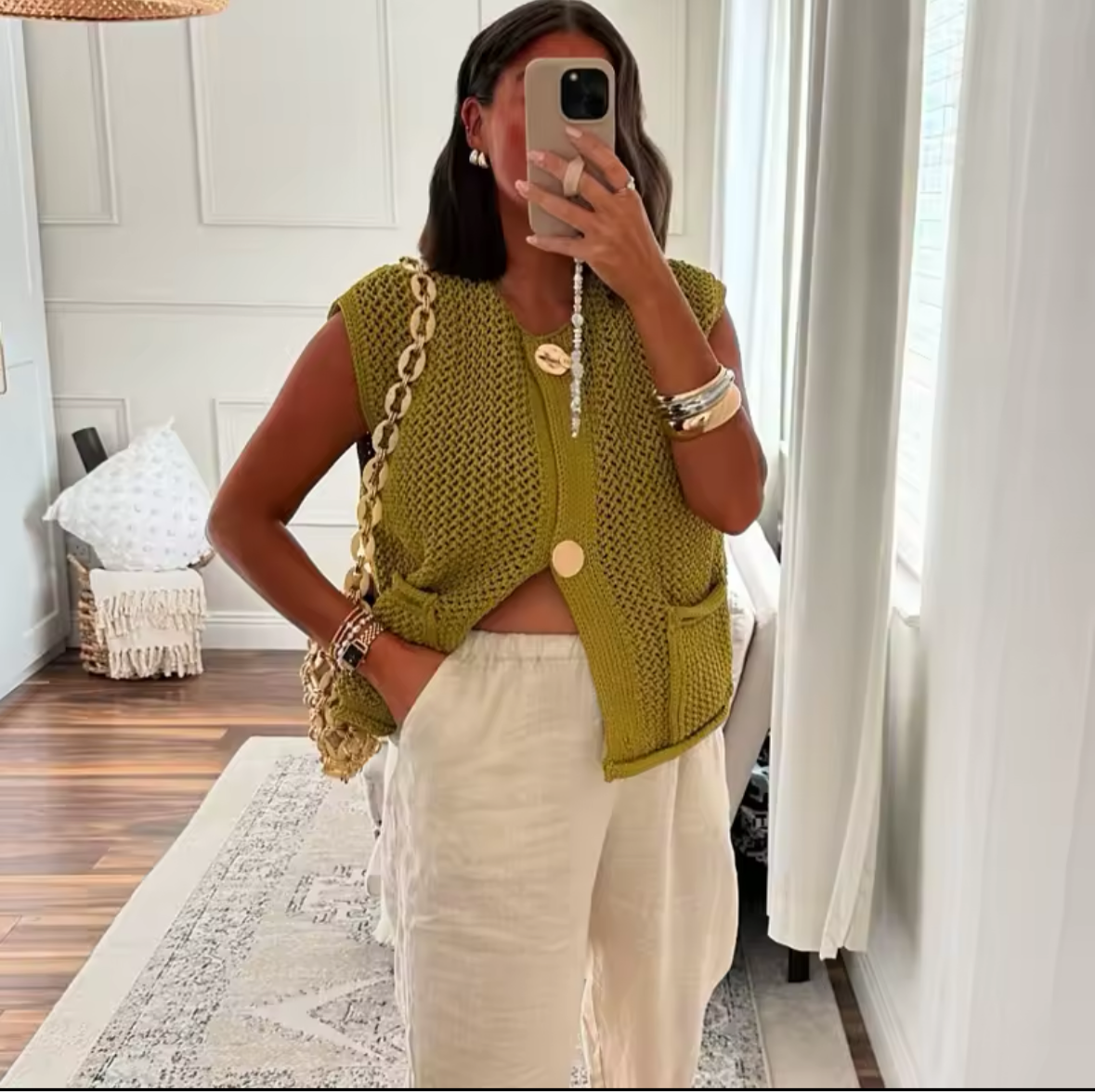 Navela | Ribbed Knitted Top