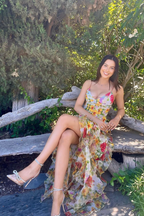 Navela | Ruffle Maxi Dress