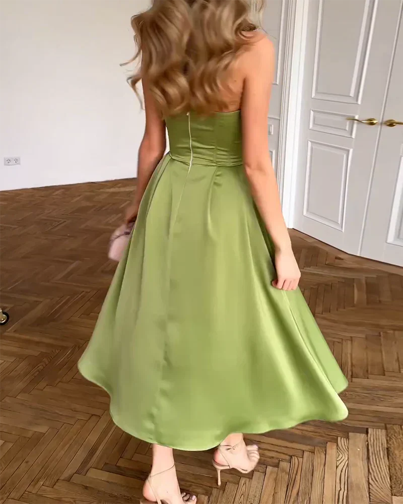 Navela | Strapless Elegant Dress