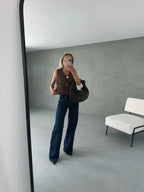 Navela | Ribbed Knitted Top