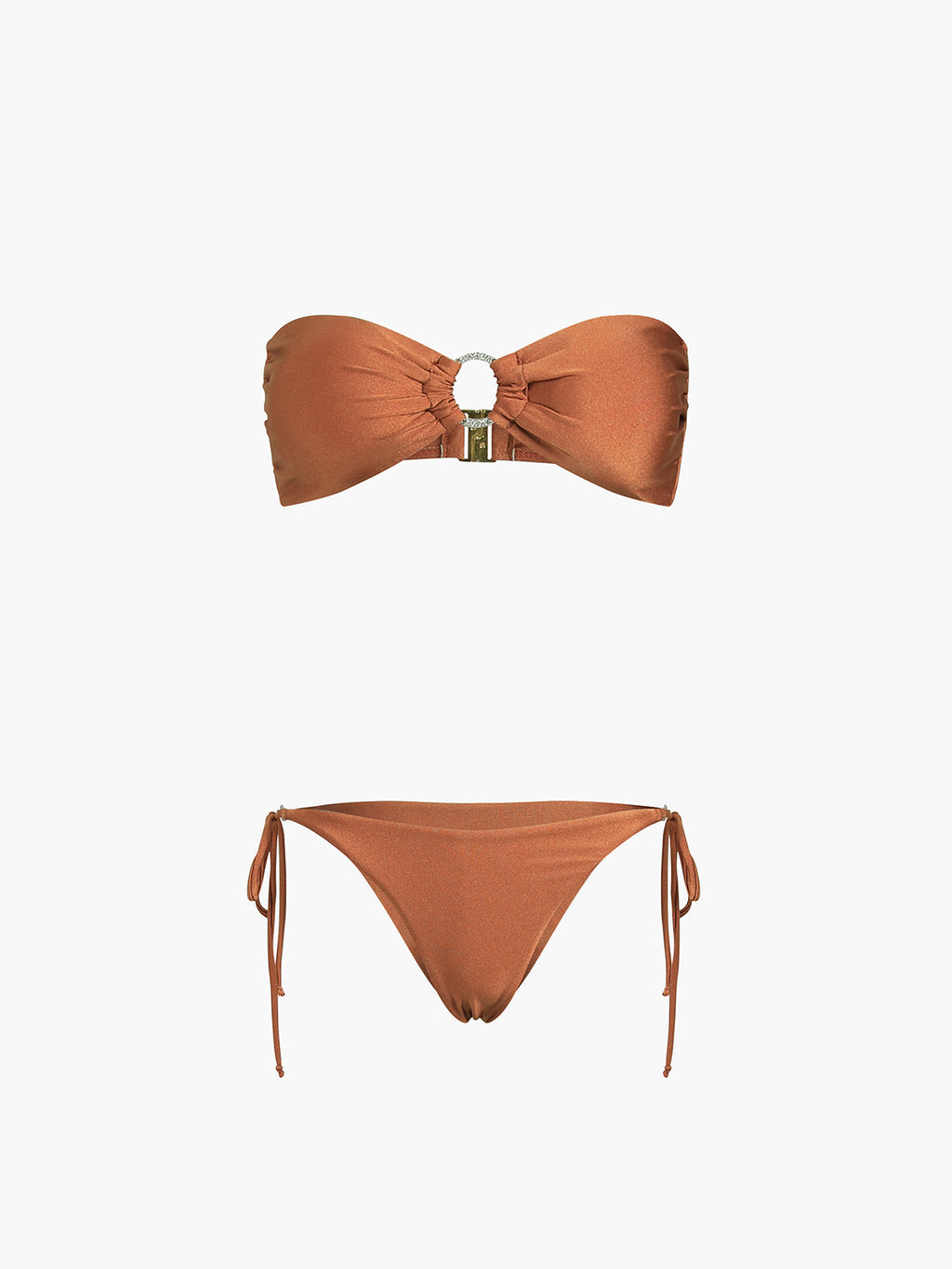 Navela | Cocoa Beans Two Piece Bikini Bathing Suit