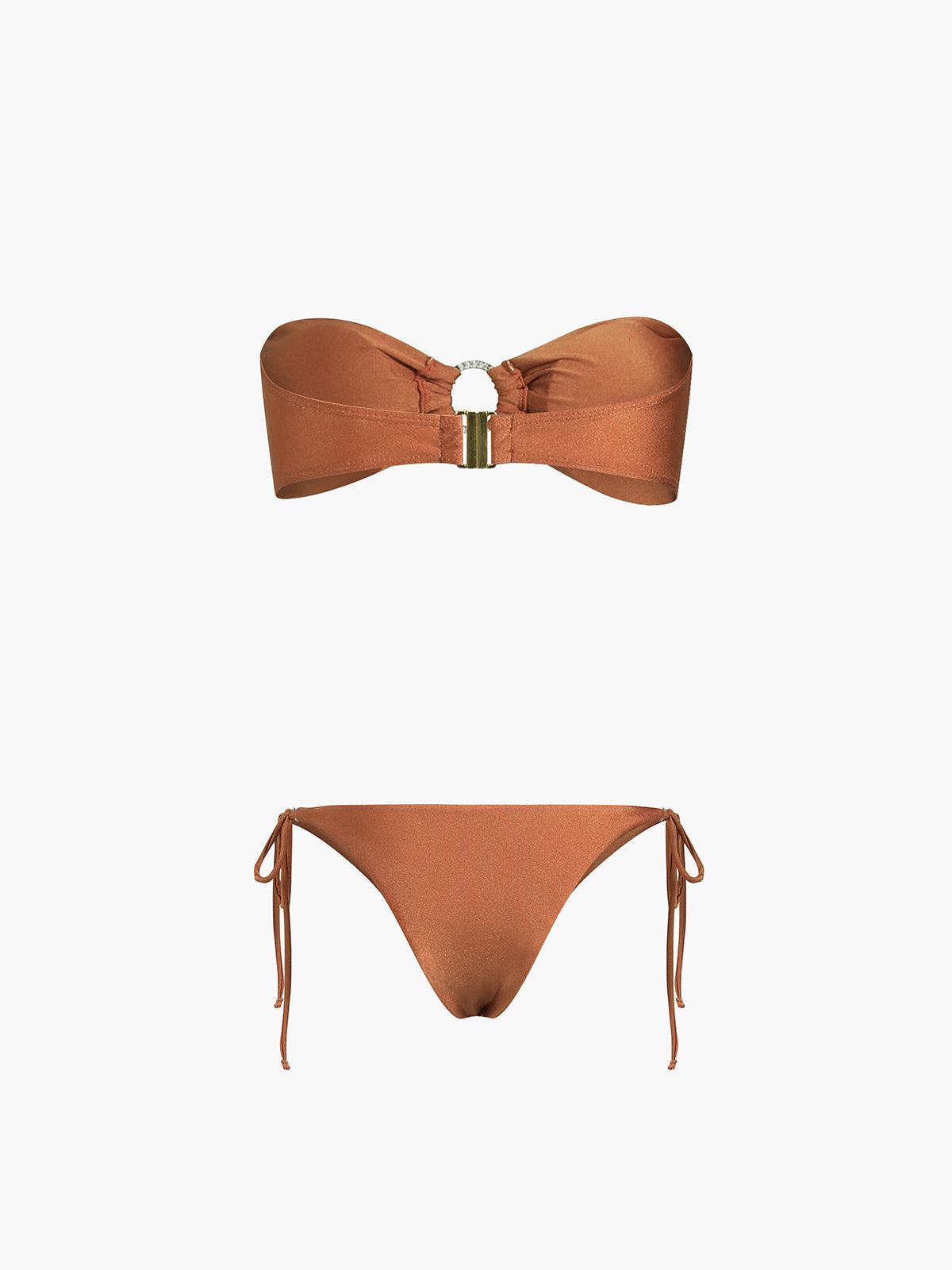 Navela | Cocoa Beans Two Piece Bikini Bathing Suit