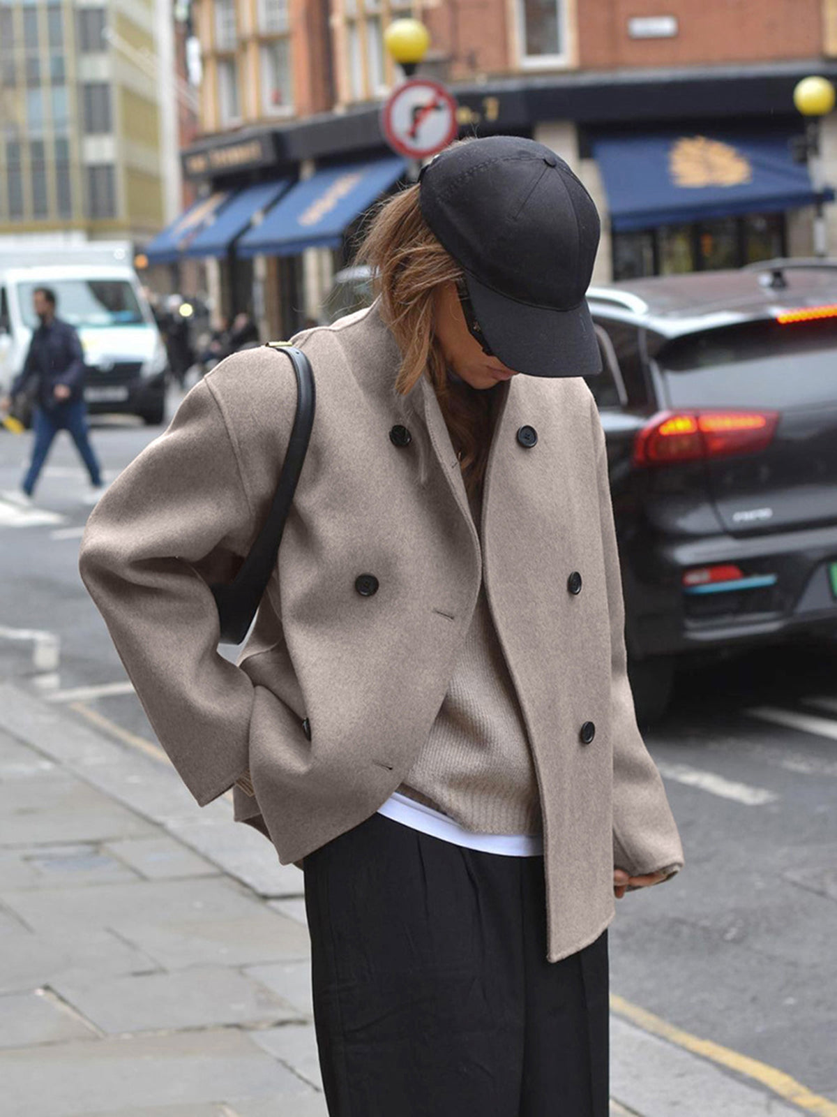 Navela | Oversized Button-Down Jacket