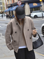 Navela | Oversized Button-Down Jacket