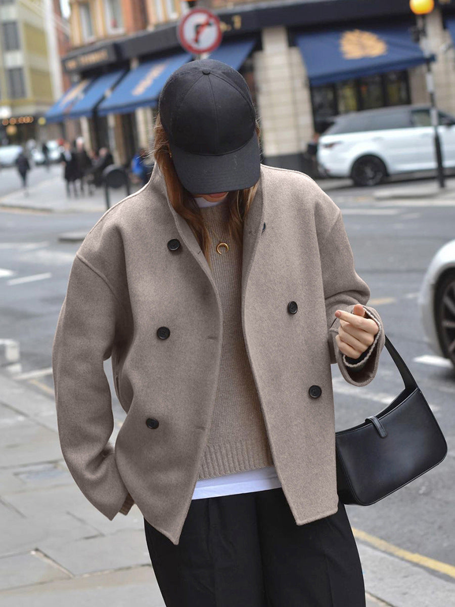 Navela | Oversized Button-Down Jacket