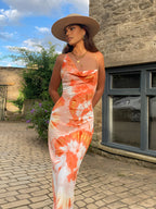 Navela | Tropical Floral Maxi Dress