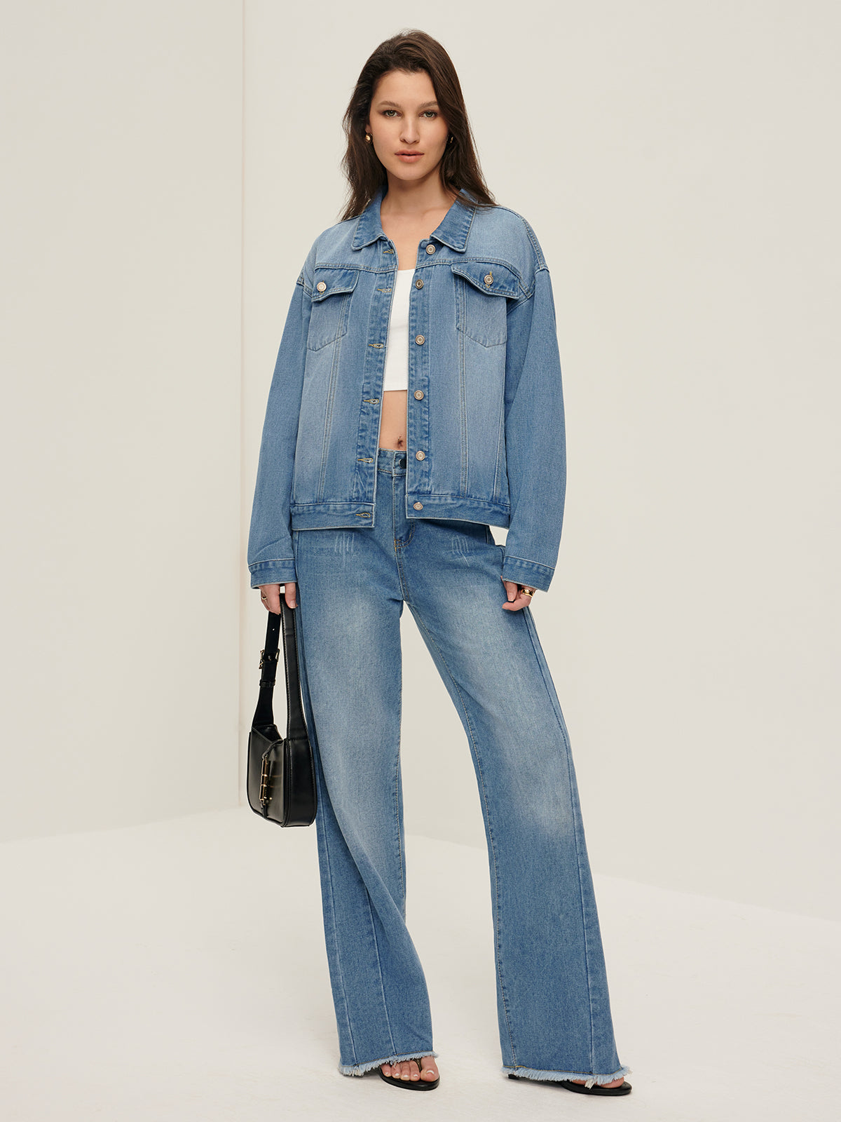 Navela | Pockets Denim Jacket