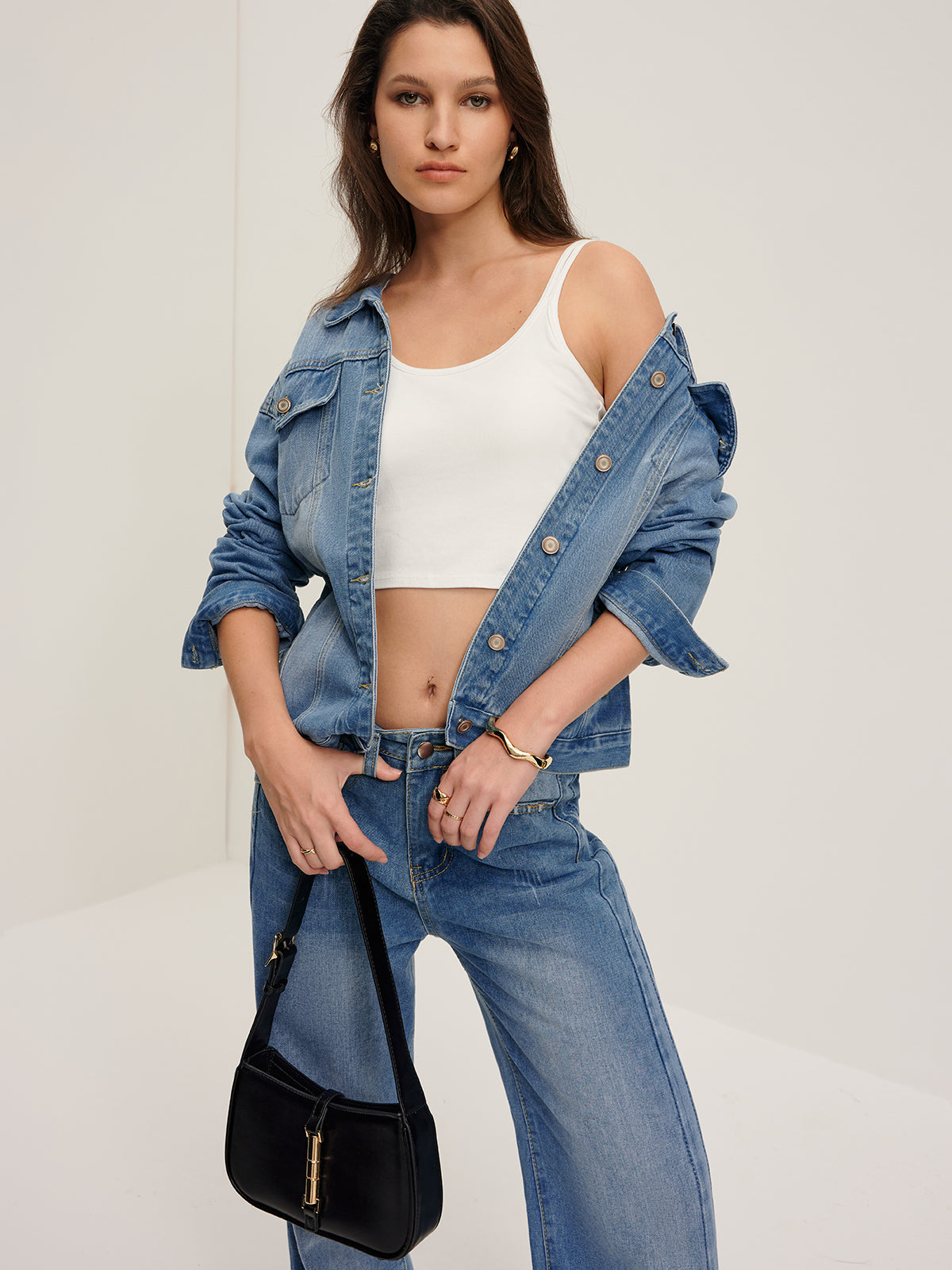 Navela | Pockets Denim Jacket