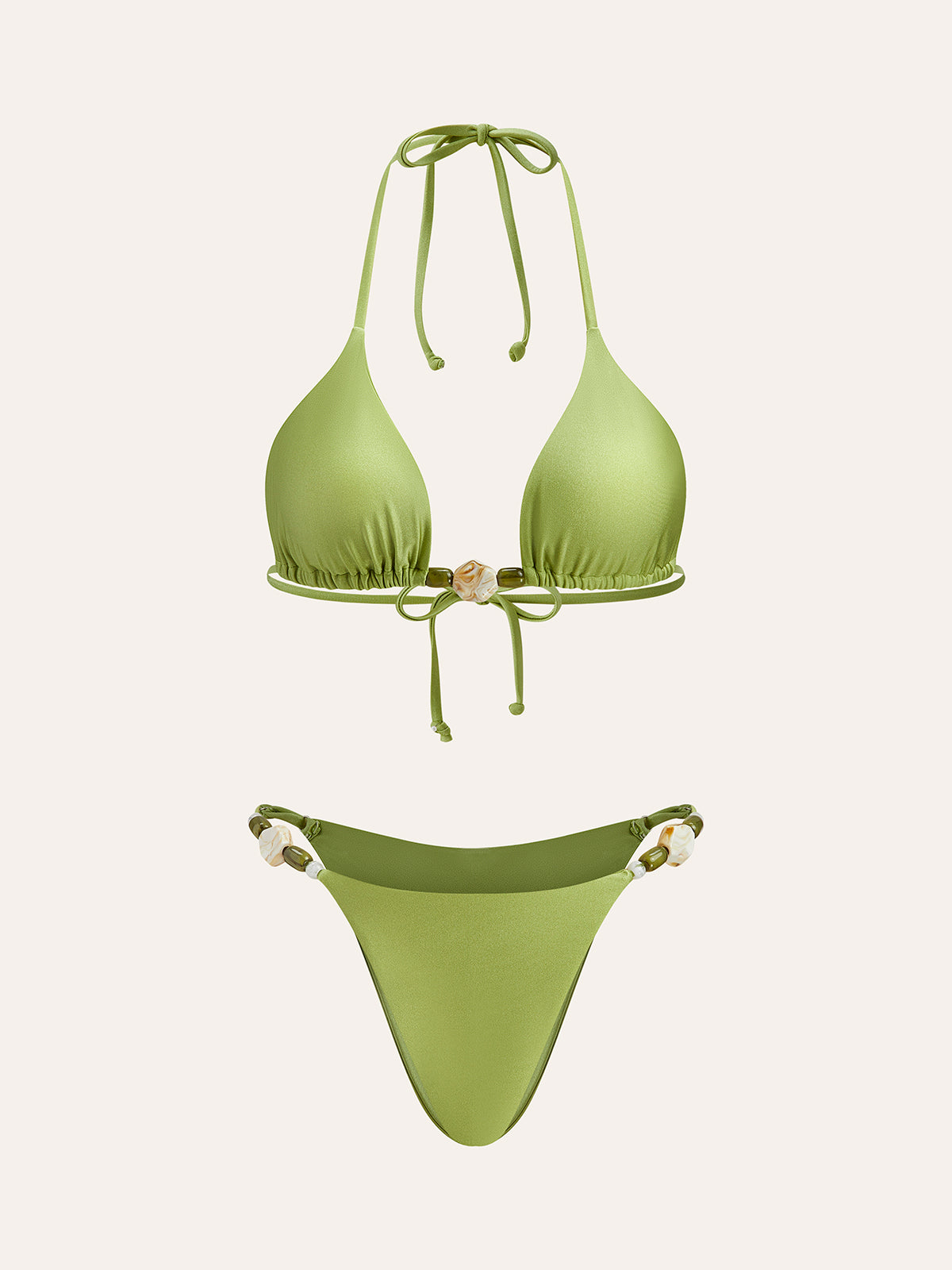 Navela | Strappy Ruffle Detail Bikini Set