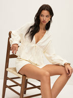 Navela | Cotton Pockets Shorts Set