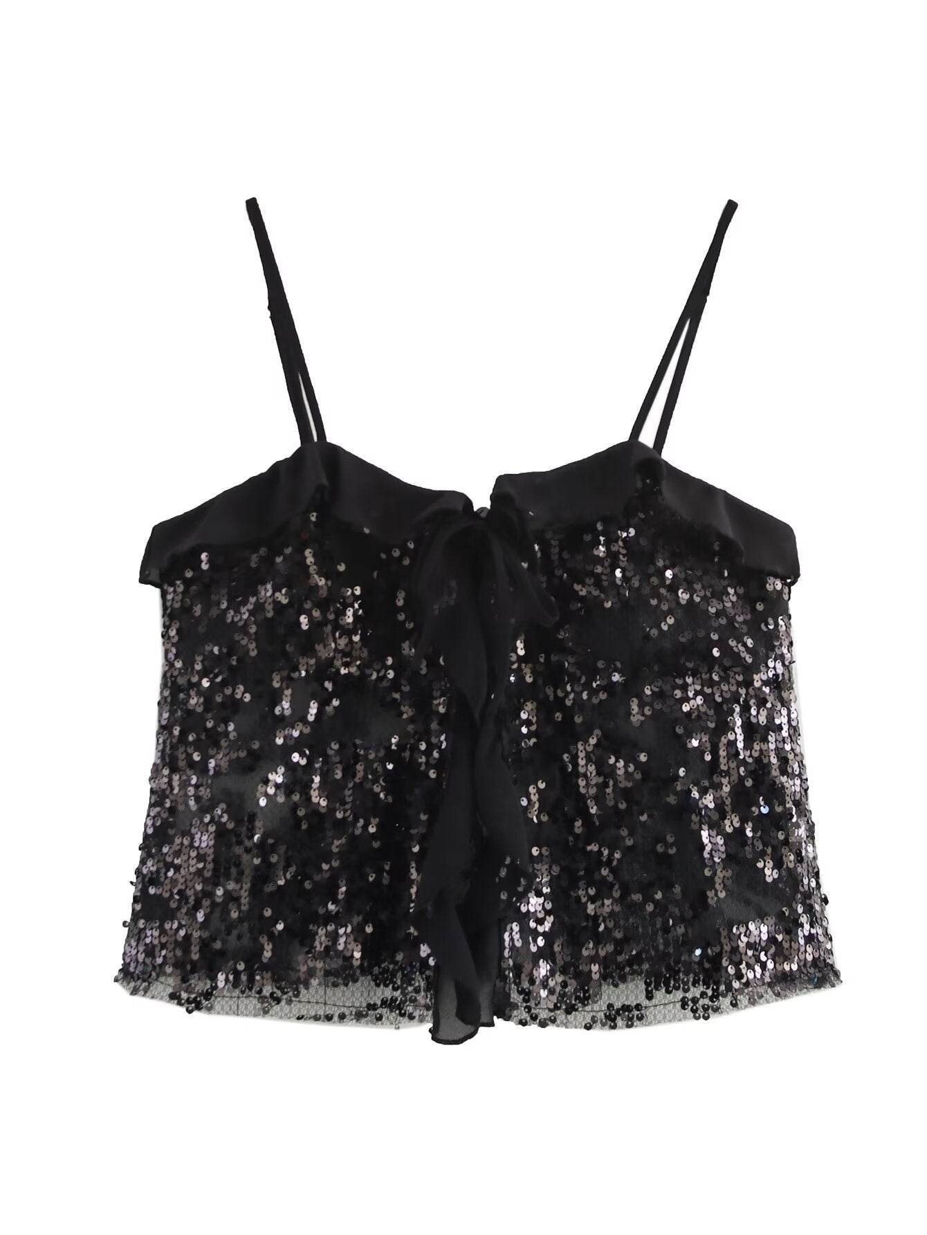 Navela | Sequin Halter Top