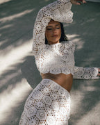 Navela | Long Sleeve Wrap Set