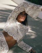 Navela | Long Sleeve Wrap Set