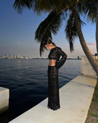 Navela | Long Sleeve Wrap Set