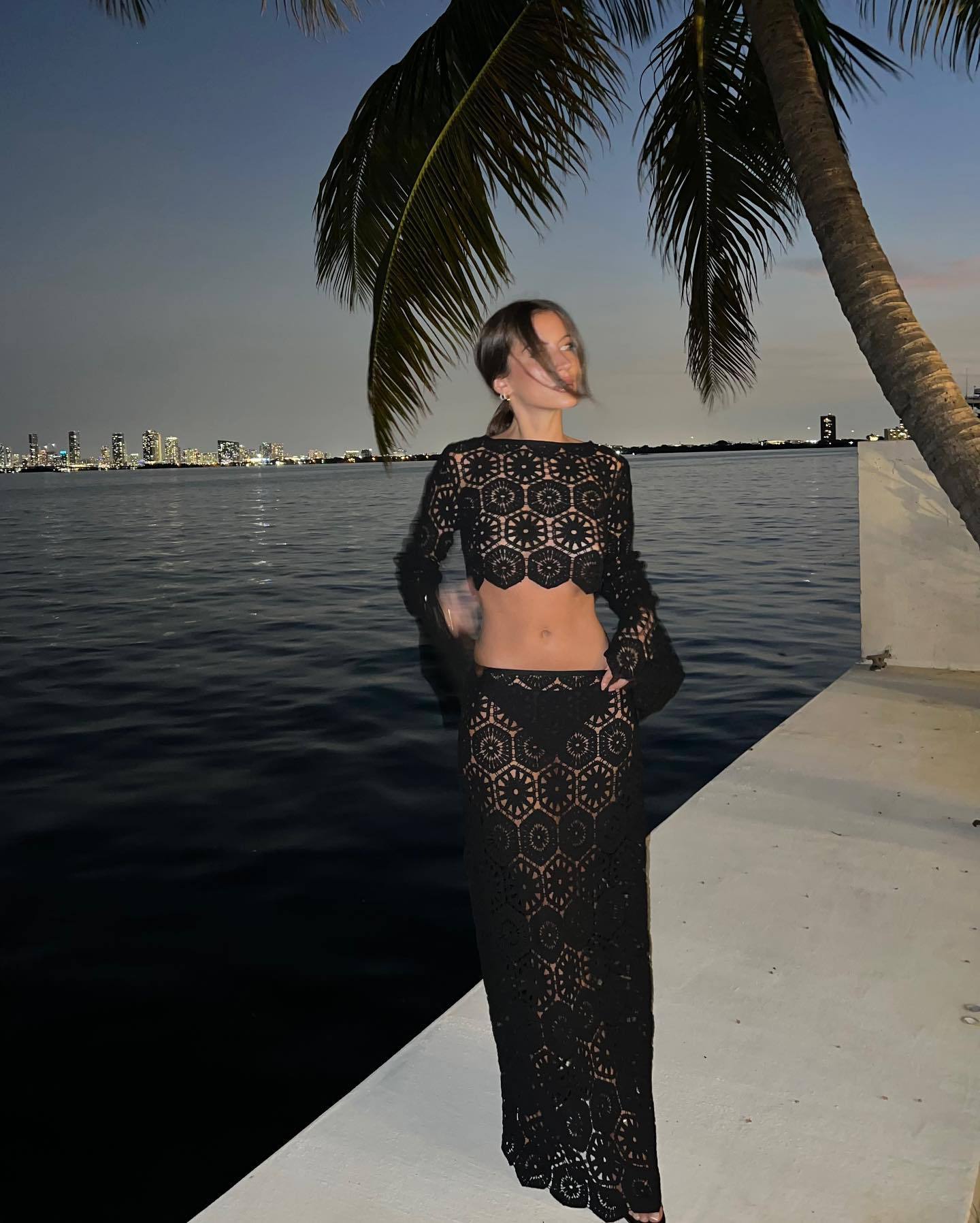 Navela | Long Sleeve Wrap Set