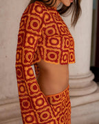 Navela | Long Sleeve Wrap Set