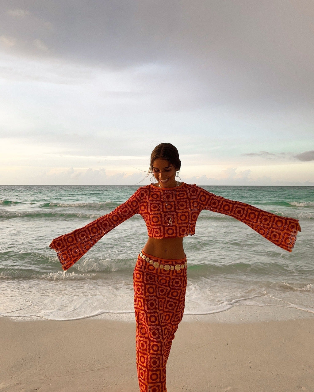 Navela | Long Sleeve Wrap Set