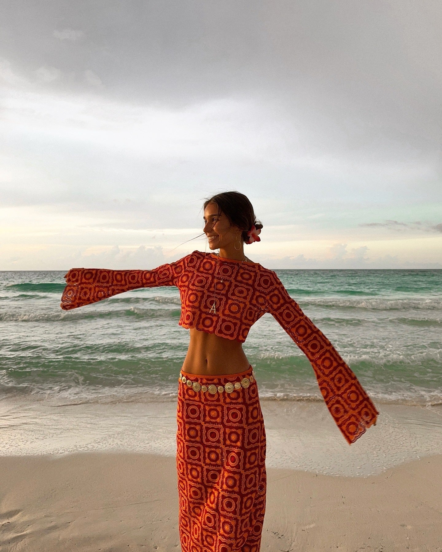 Navela | Long Sleeve Wrap Set