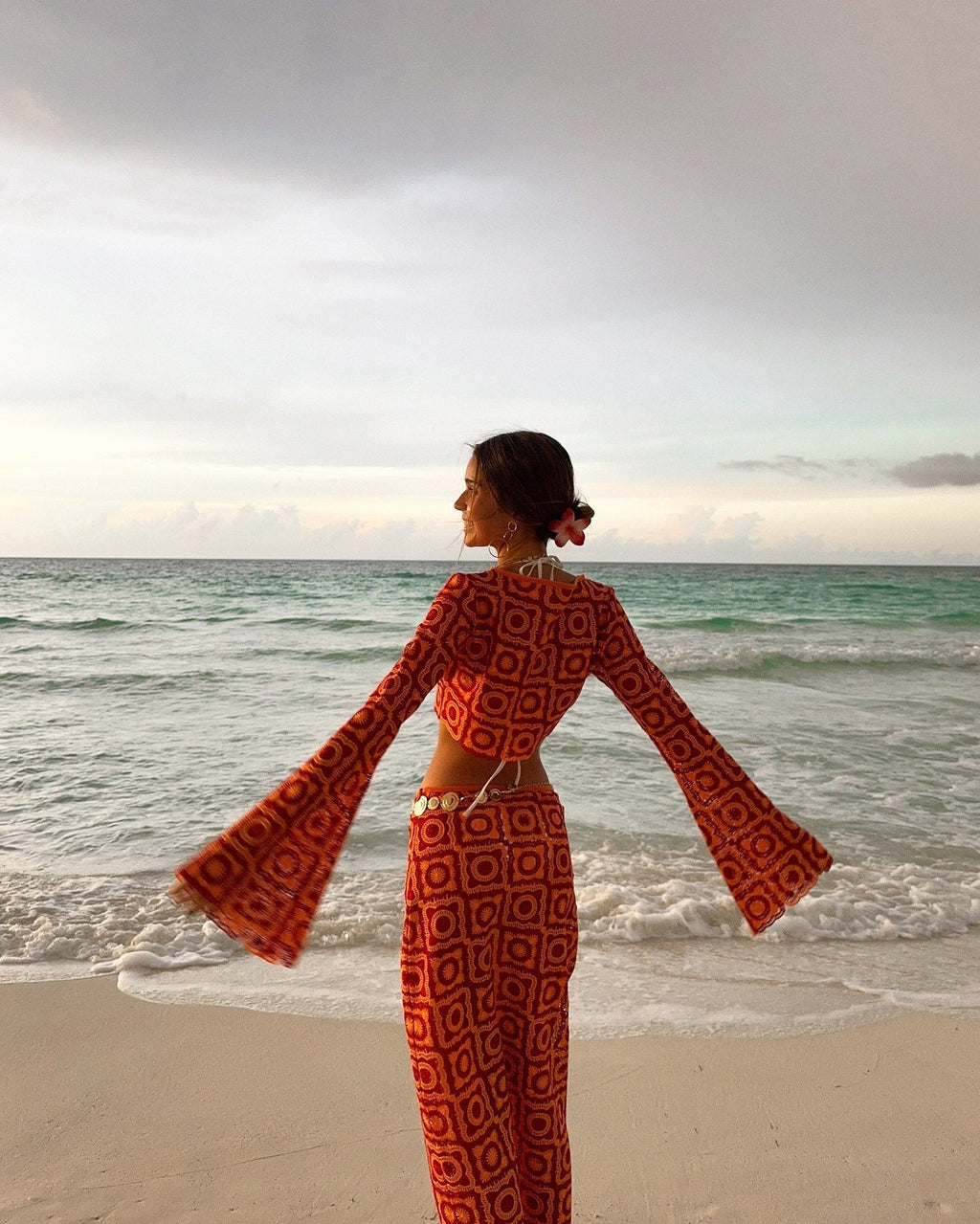 Navela | Long Sleeve Wrap Set