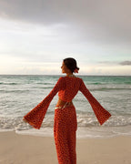 Navela | Long Sleeve Wrap Set