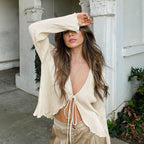 Navela | Front-Tie Design Top