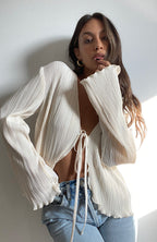 Navela | Front-Tie Design Top