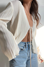 Navela | Front-Tie Design Top