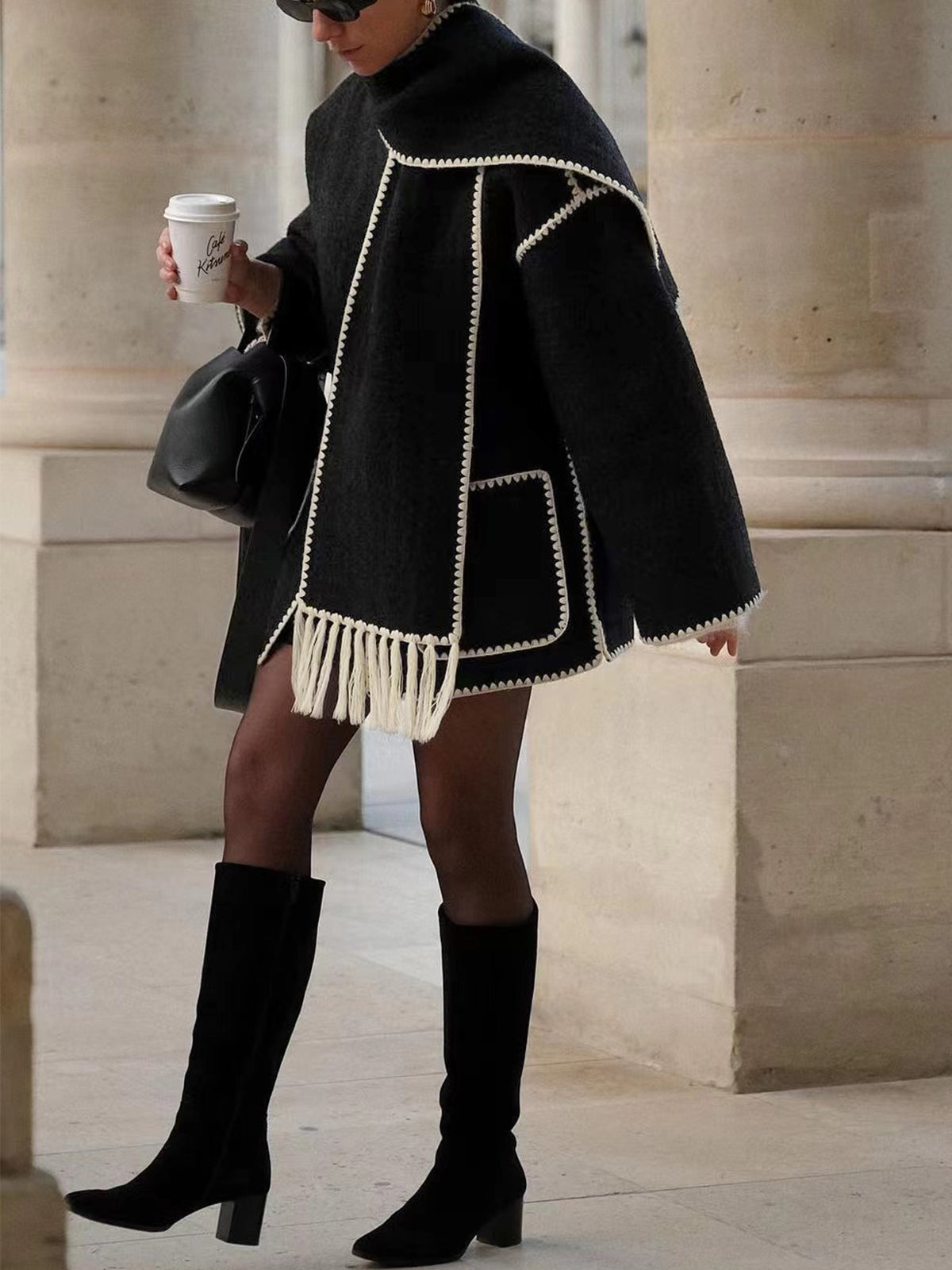 Navela | Scarf Jacket