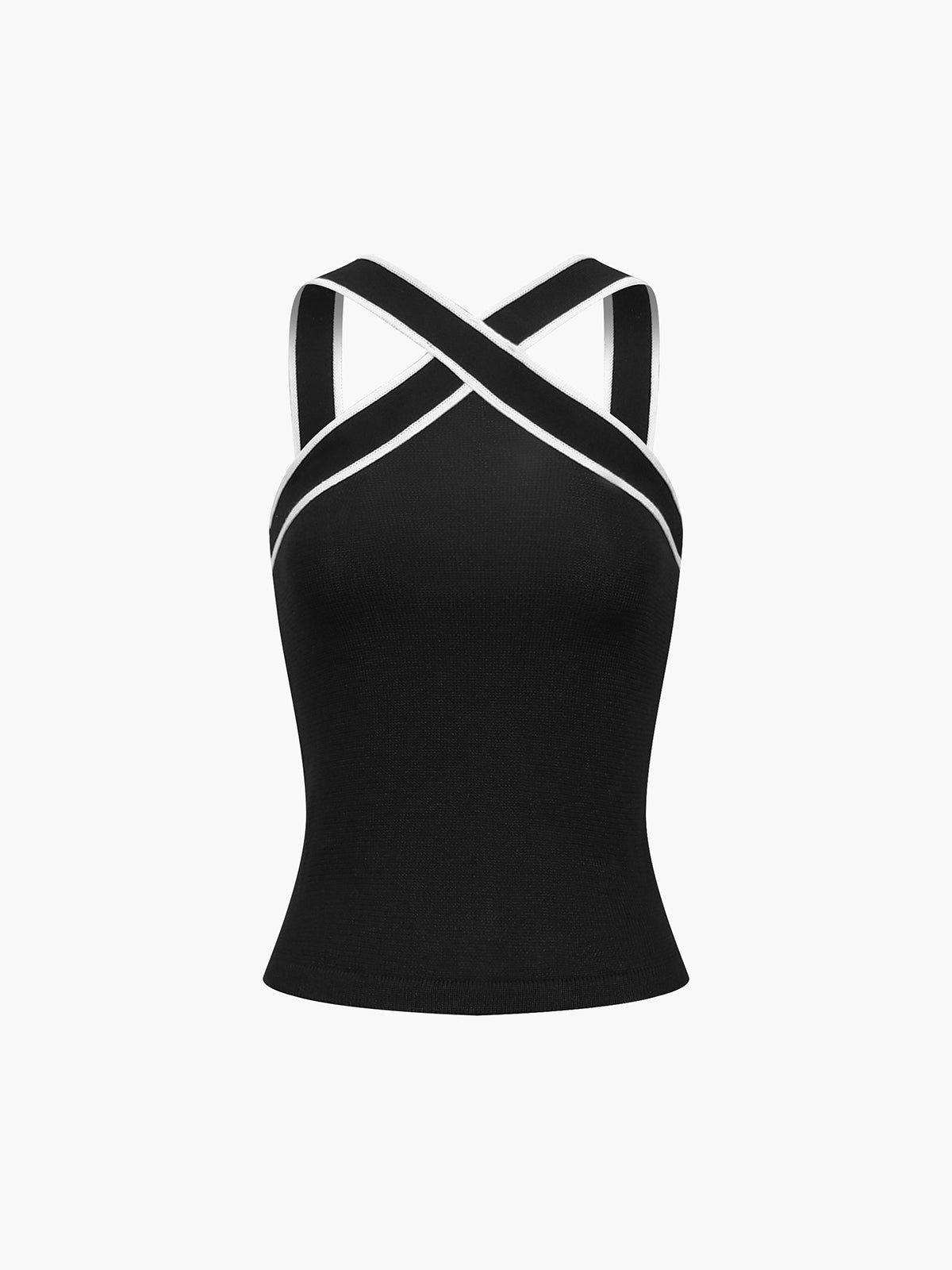 Navela | Crossed Design Tank Top