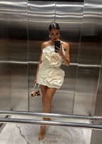 Navela | Flower Mini Dress
