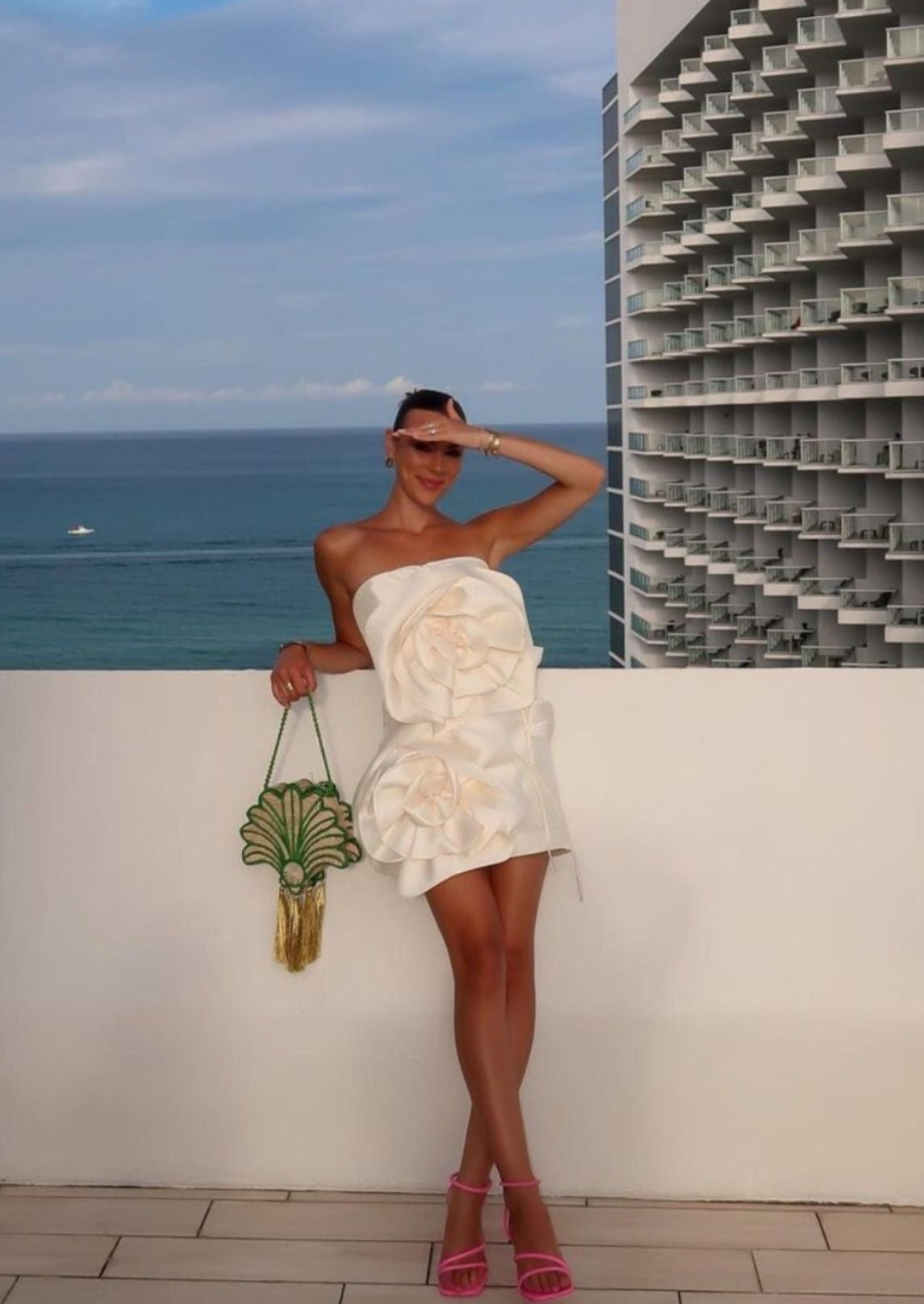 Navela | Flower Mini Dress