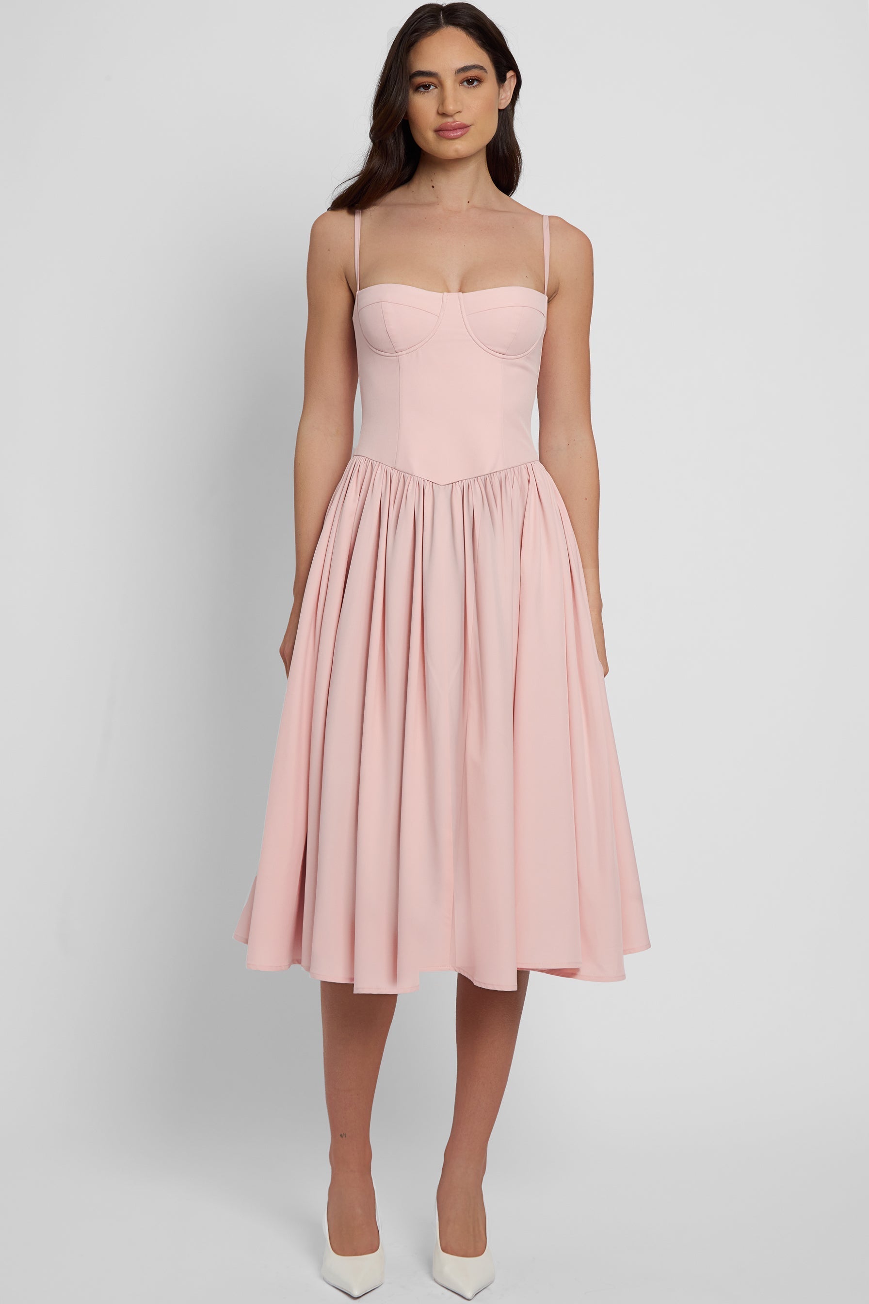 Navela | Bustier Midi Dress