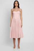 Navela | Bustier Midi Dress
