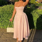 Navela | Bustier Midi Dress