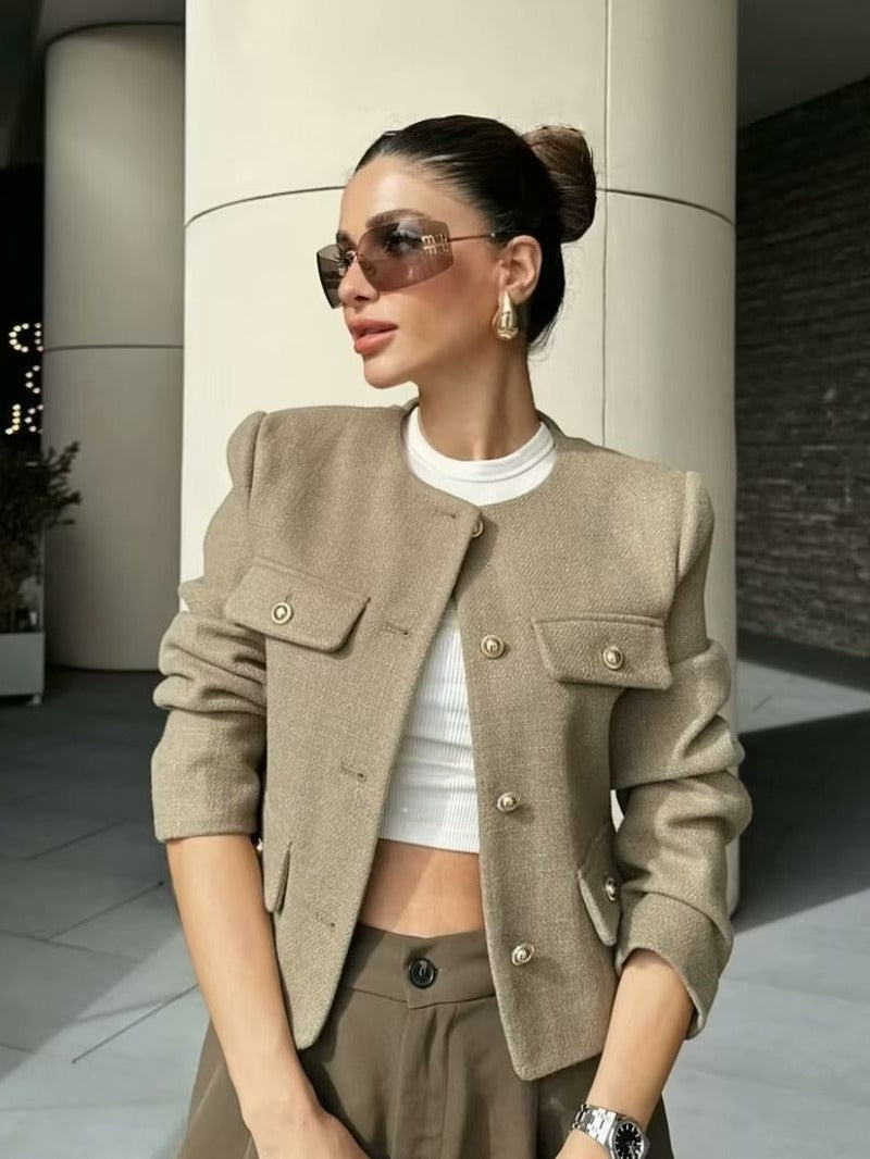 Navela | Vintage Cropped Jacket