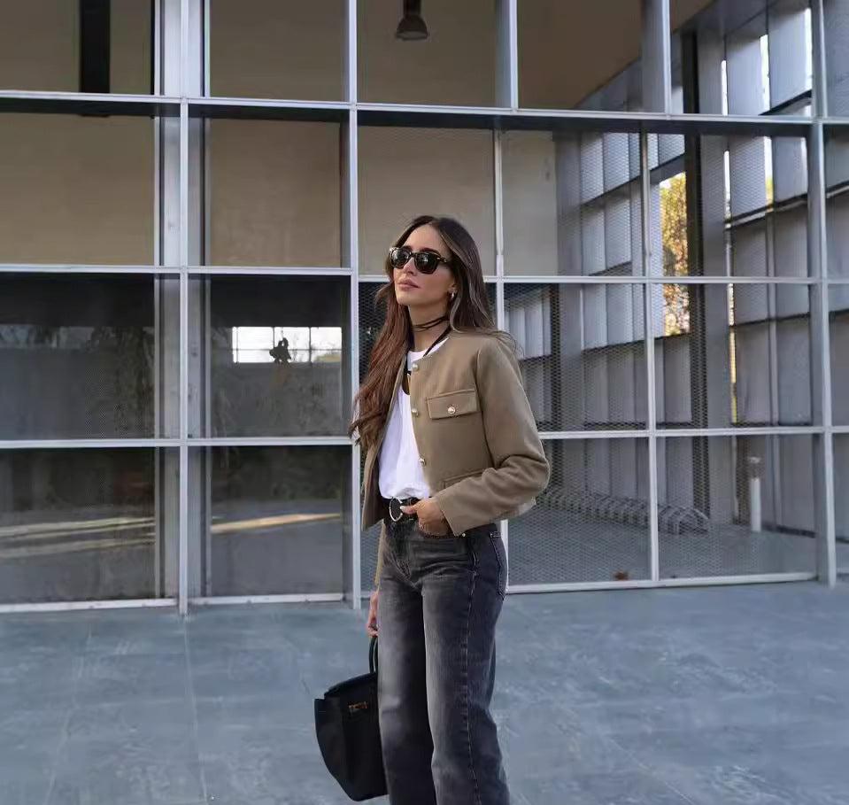 Navela | Vintage Cropped Jacket