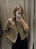 Navela | Vintage Cropped Jacket
