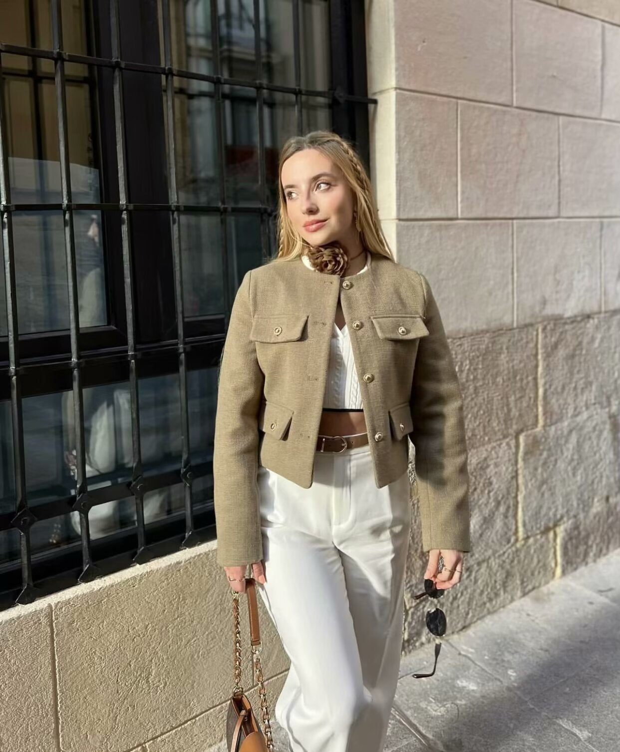 Navela | Vintage Cropped Jacket