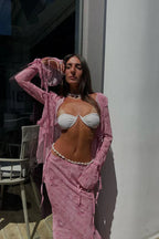 Navela | Flowing Maxi Skirt Set