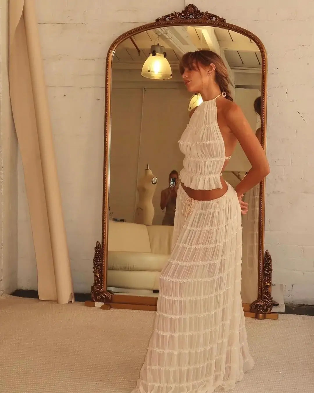 Navela | Bohemian Ruffle Set