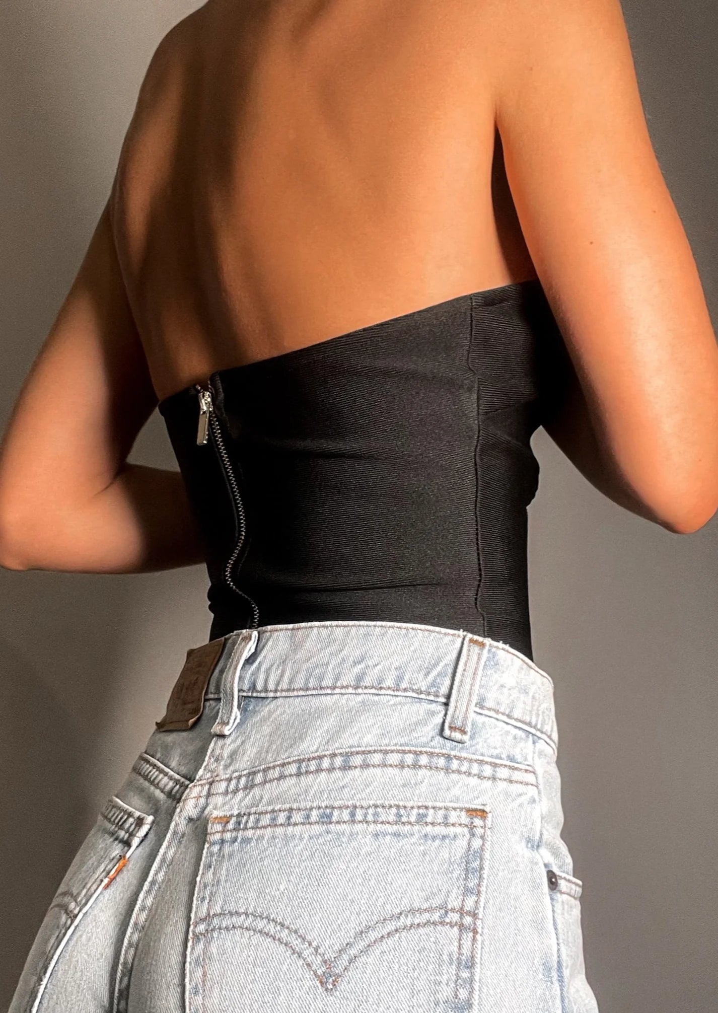 Navela | Strapless Bustier Top