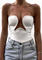 Navela | Strapless Bustier Top