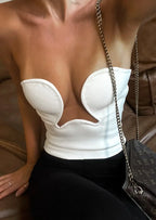 Navela | Strapless Bustier Top