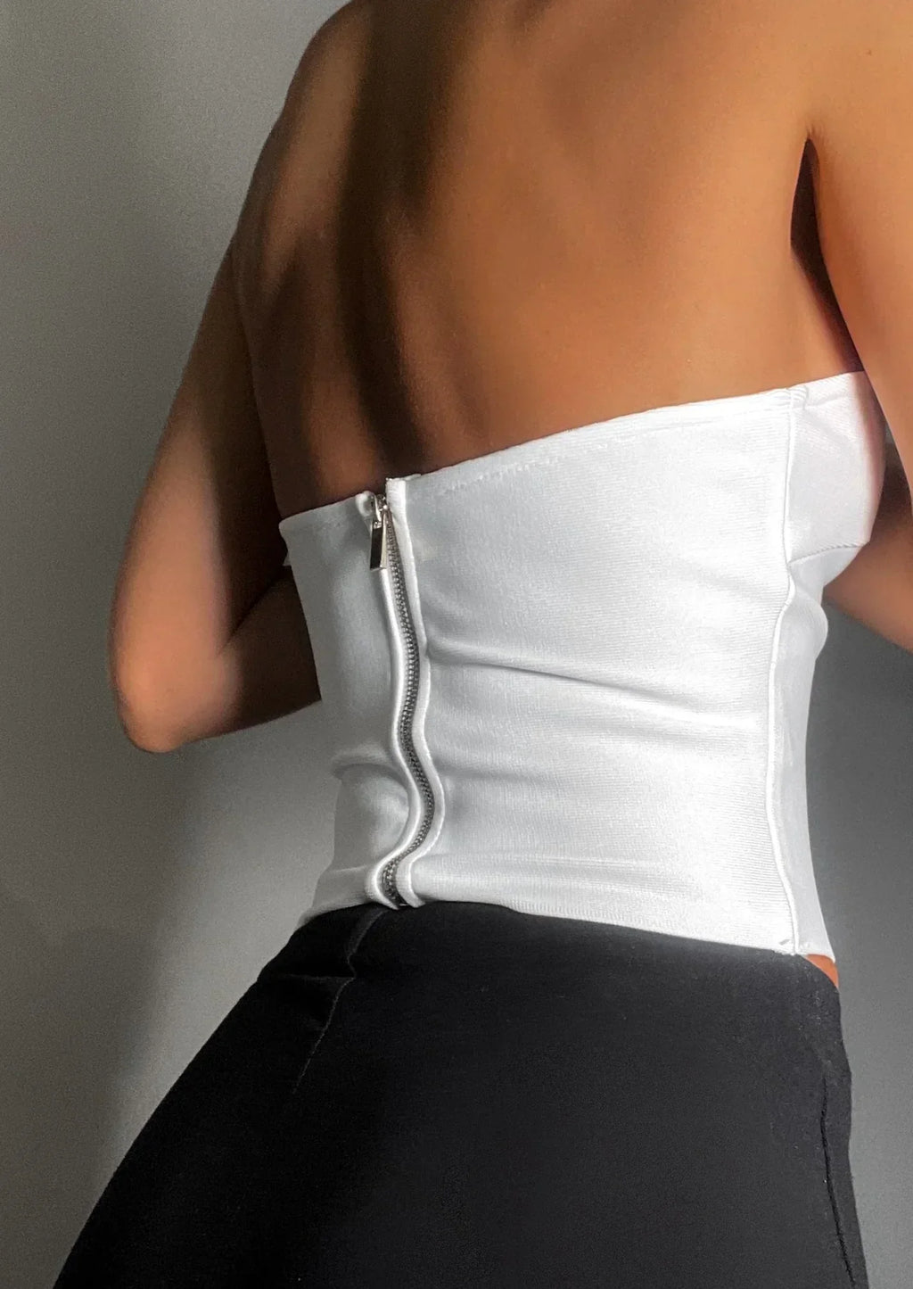 Navela | Strapless Bustier Top